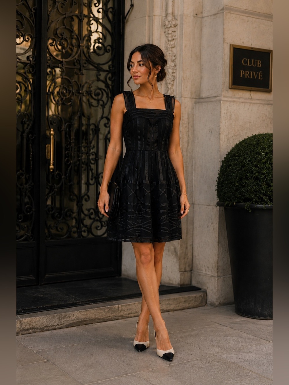 Quiet Luxury Little Black Dress | Elegant Closet Staple Cocktail Party Dress
